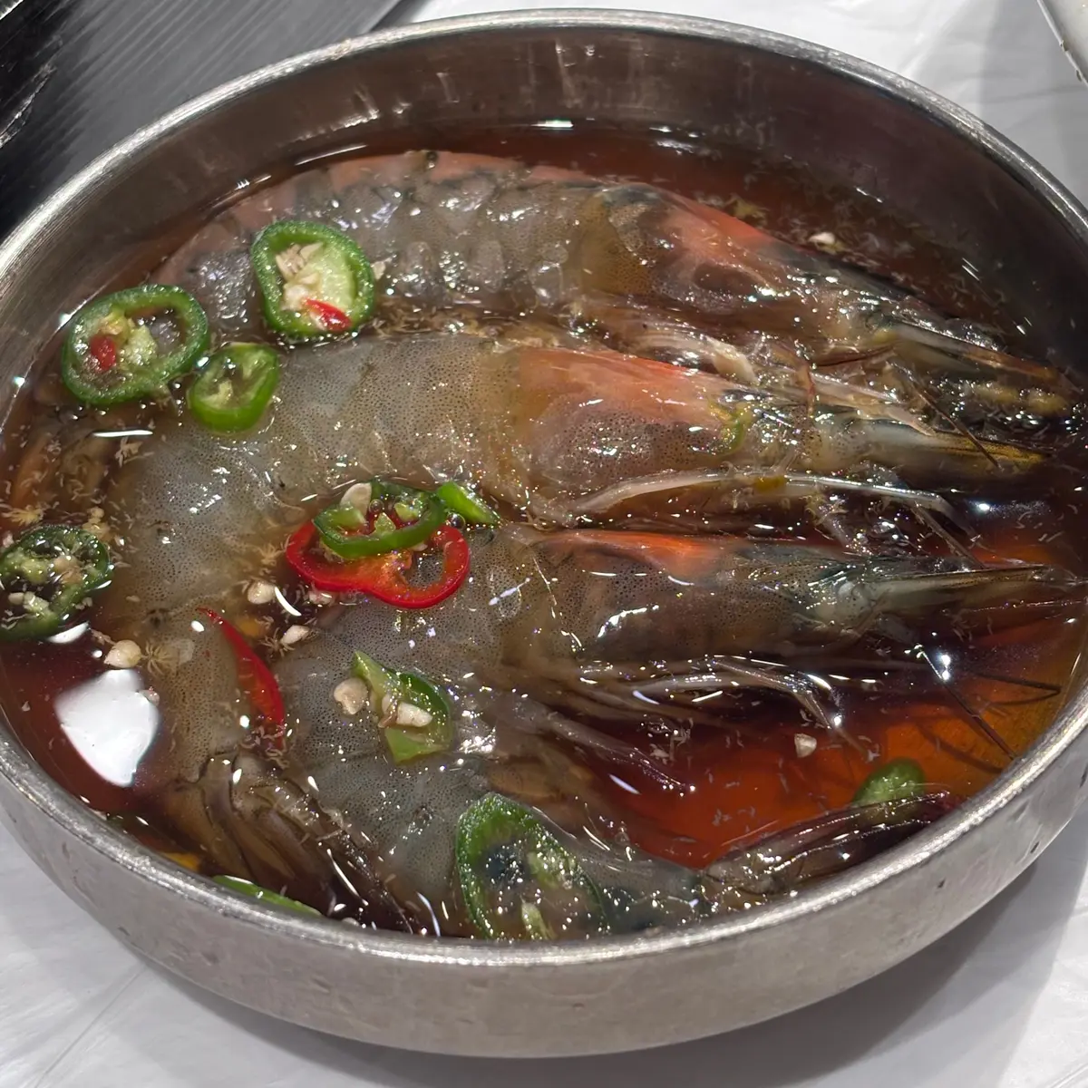 オダリジプ エビの醤油漬け