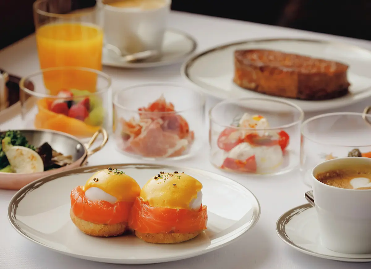 「ジランドール by アラン デュカス」の朝 食