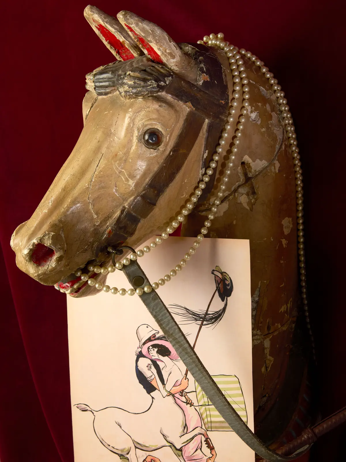 セム作 ガブリエル シャネルとボーイ カペルのドローイング 1913年-パトリモアンヌ・シャネル蔵