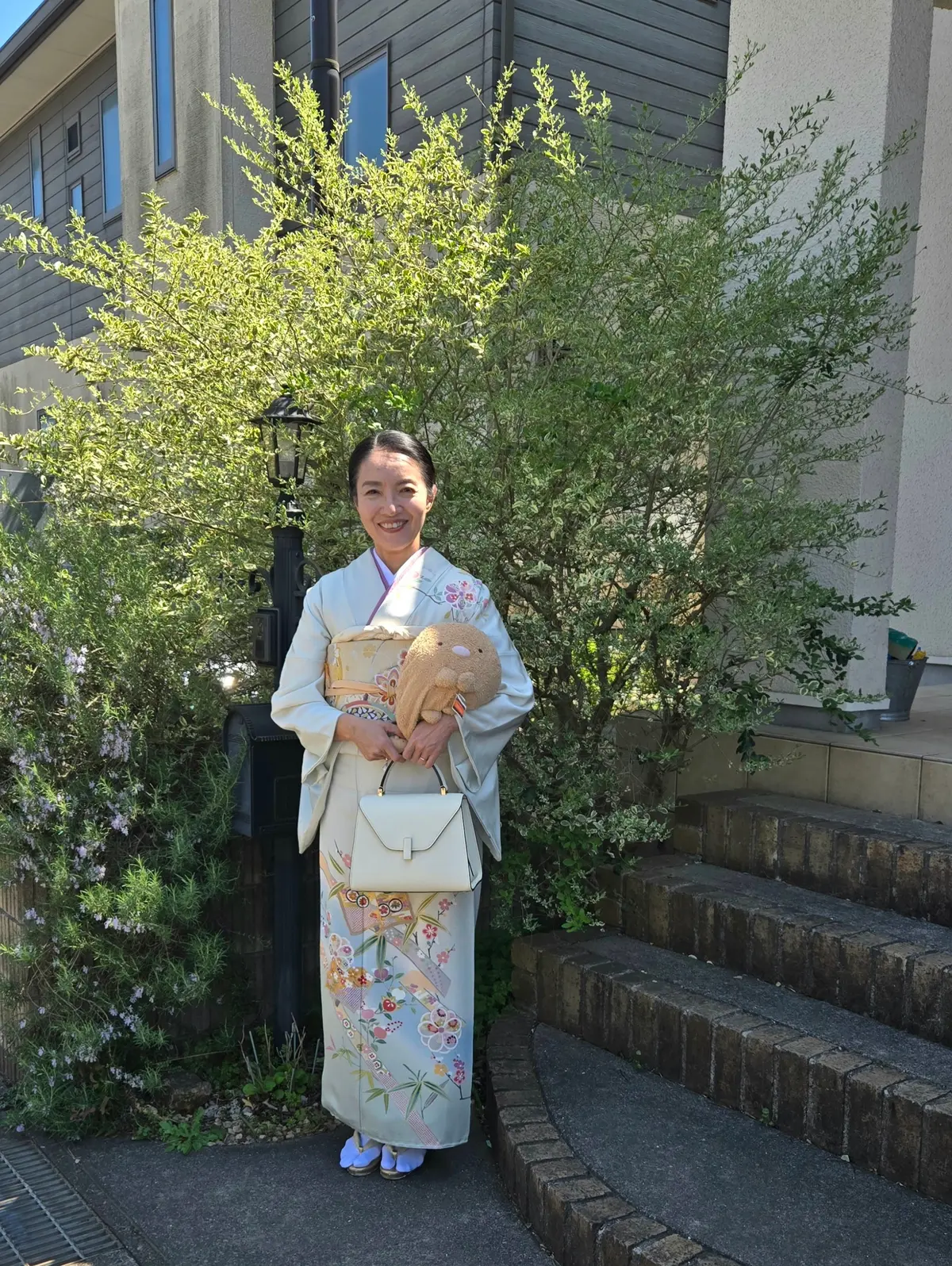 念願の着物で迎えた入学式もイジィデとともの画像_7