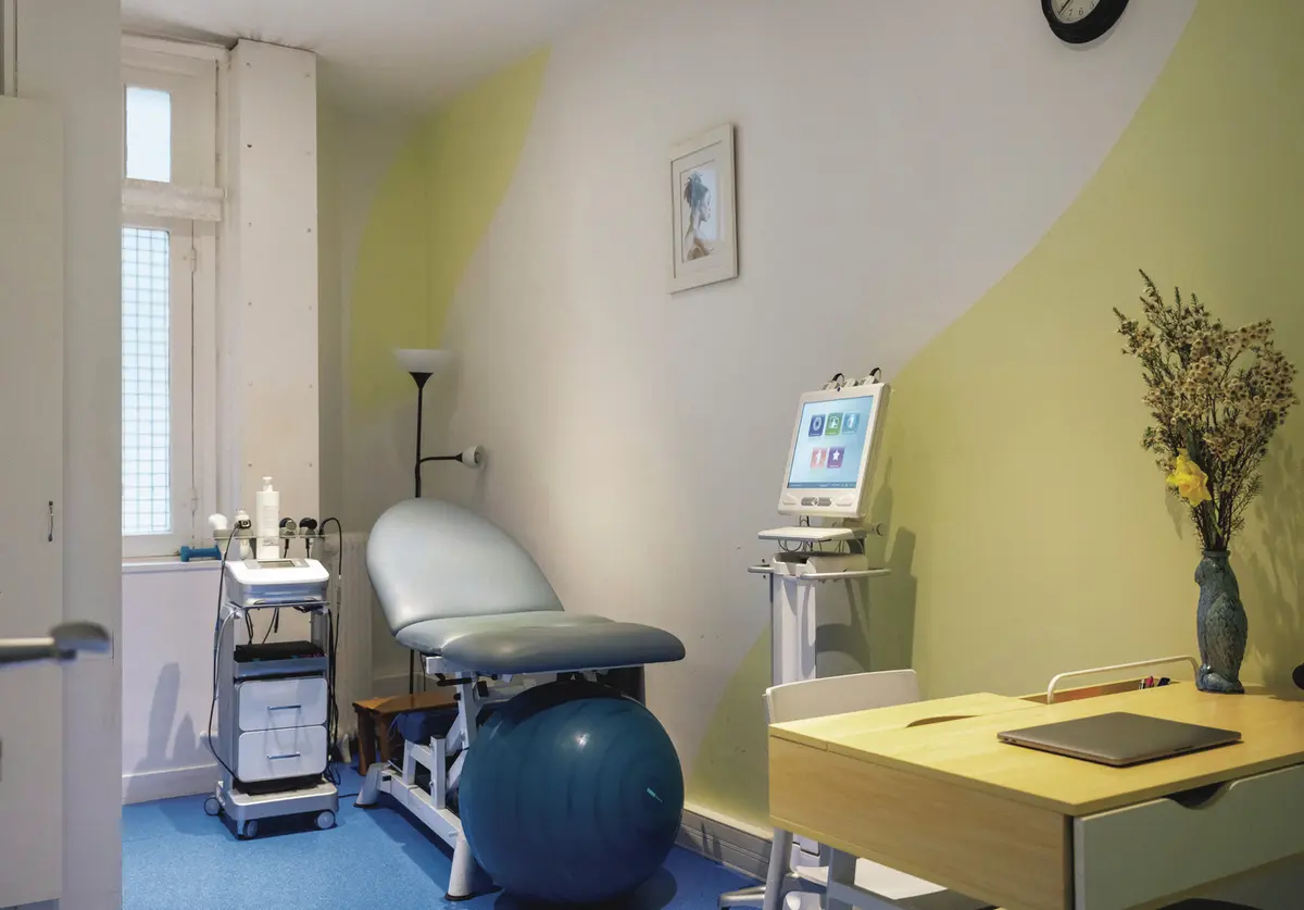 「Haab Urologie」（ハーブ泌尿器科クリニッ ク）のリハビリ室