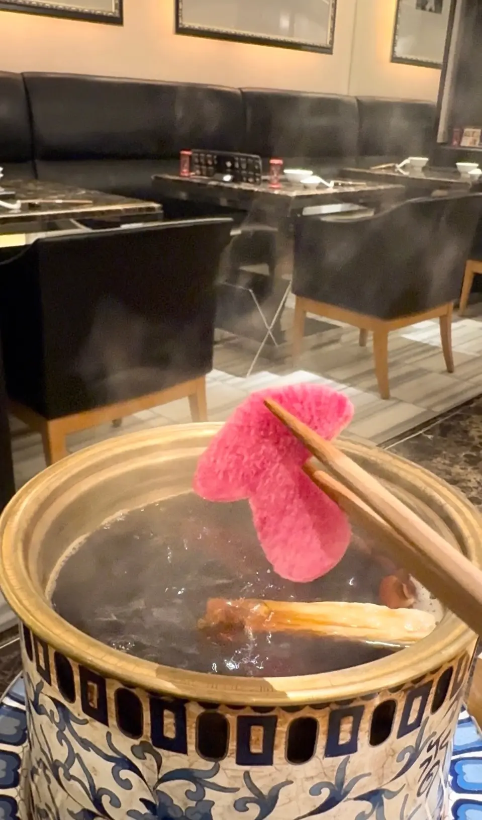 きのこしゃぶしゃぶ火鍋