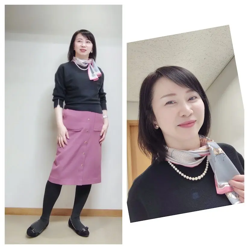 1月下旬。アラフィフ秘書お仕事毎日服の画像_1