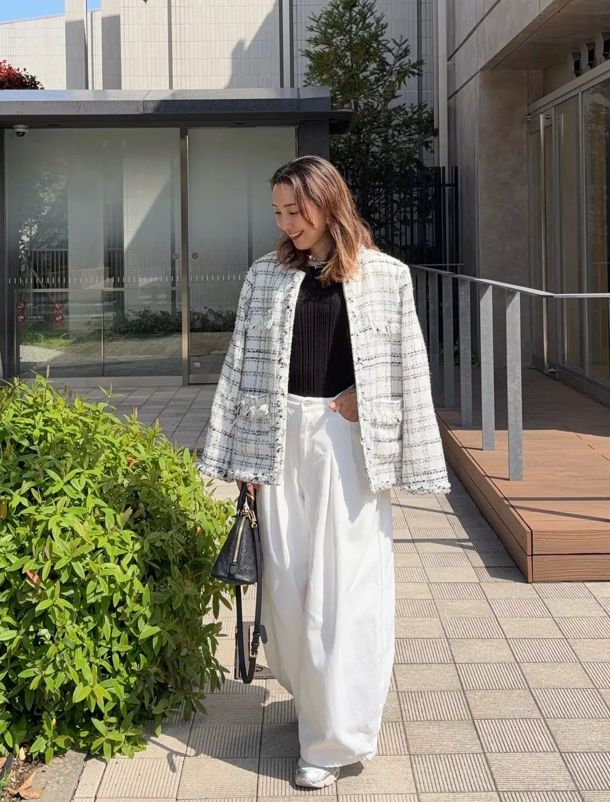 春らしい“デニム×ジャケット”でアラフィの画像_3