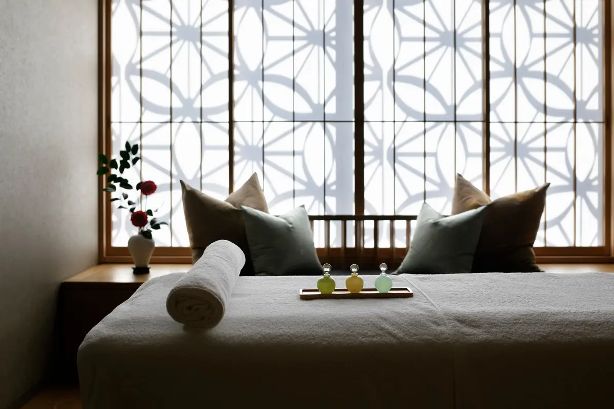 スパ＆ウェルネス　星のや東京　スパ 大人のひとり旅