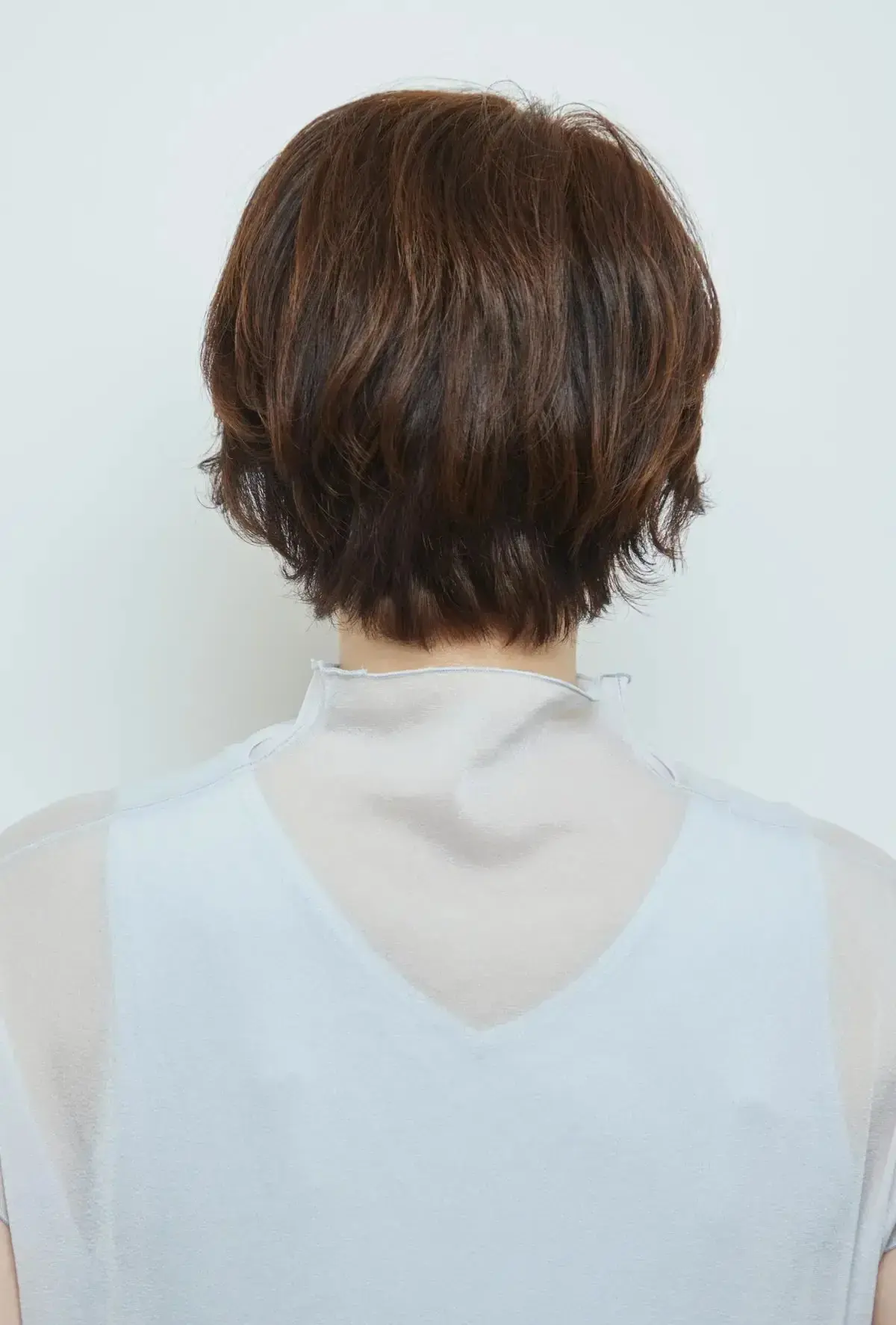老けて見えない大人ショートヘア
