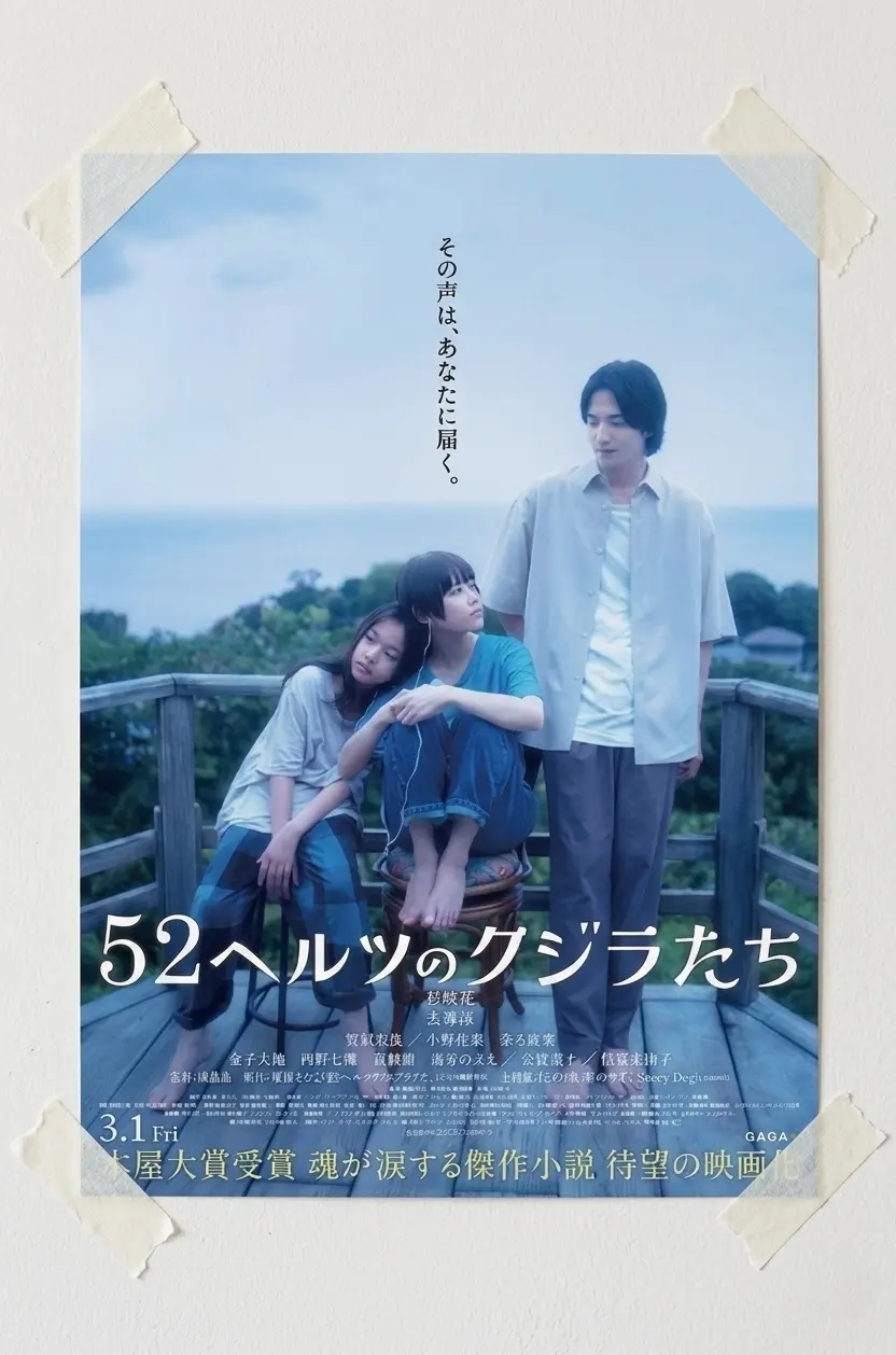 52ヘルツのクジラたち映画チラシ