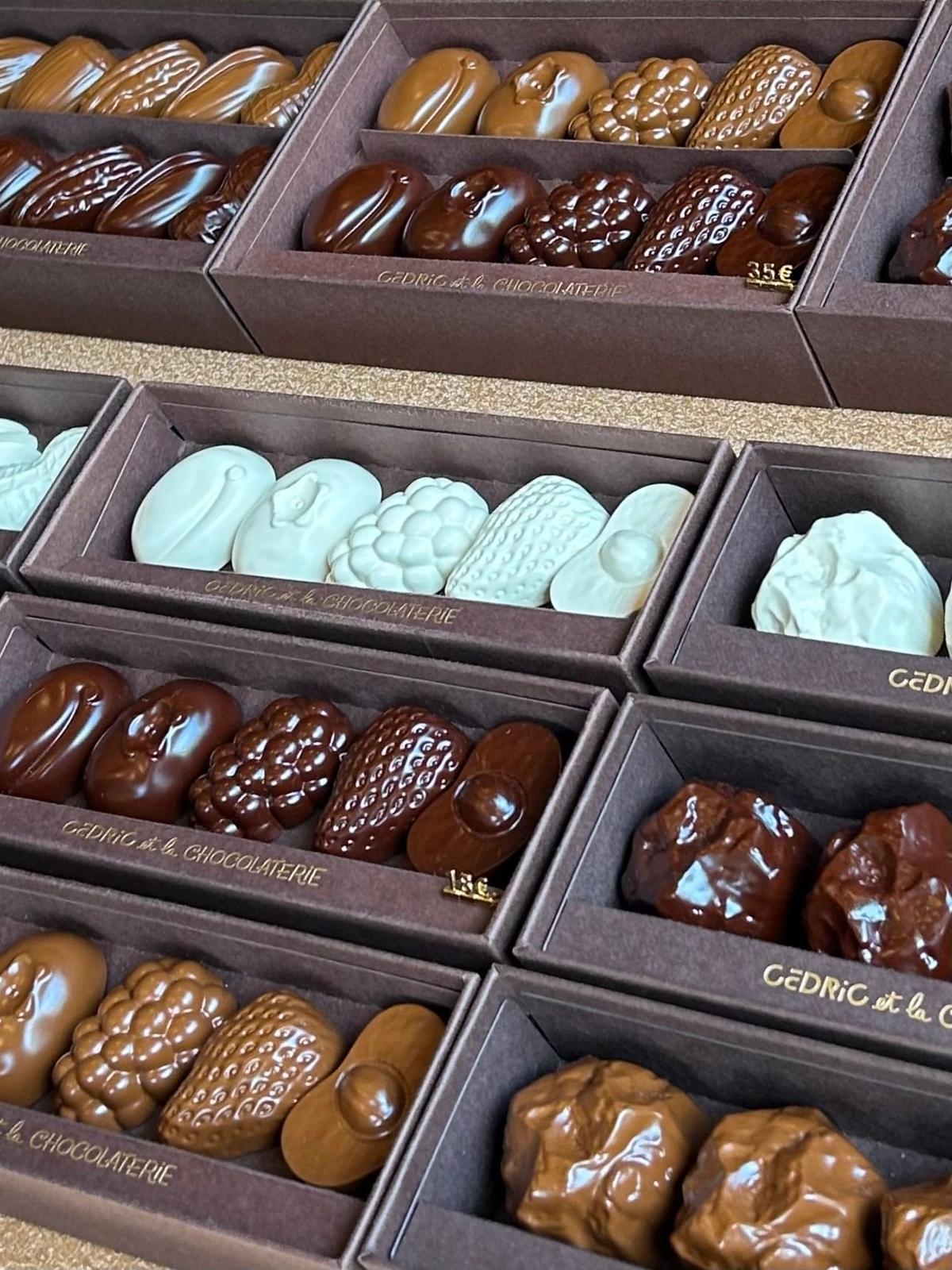 セドリックグロレ　パリのチョコレート　paris
