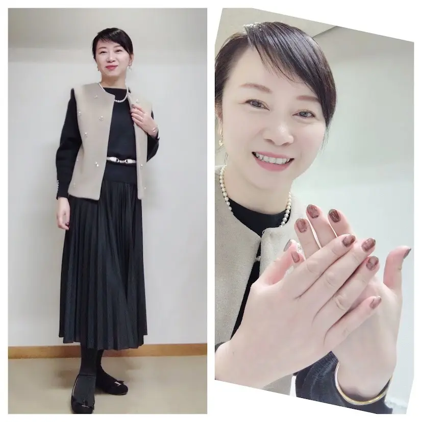 1月下旬。アラフィフ秘書お仕事毎日服の画像_2