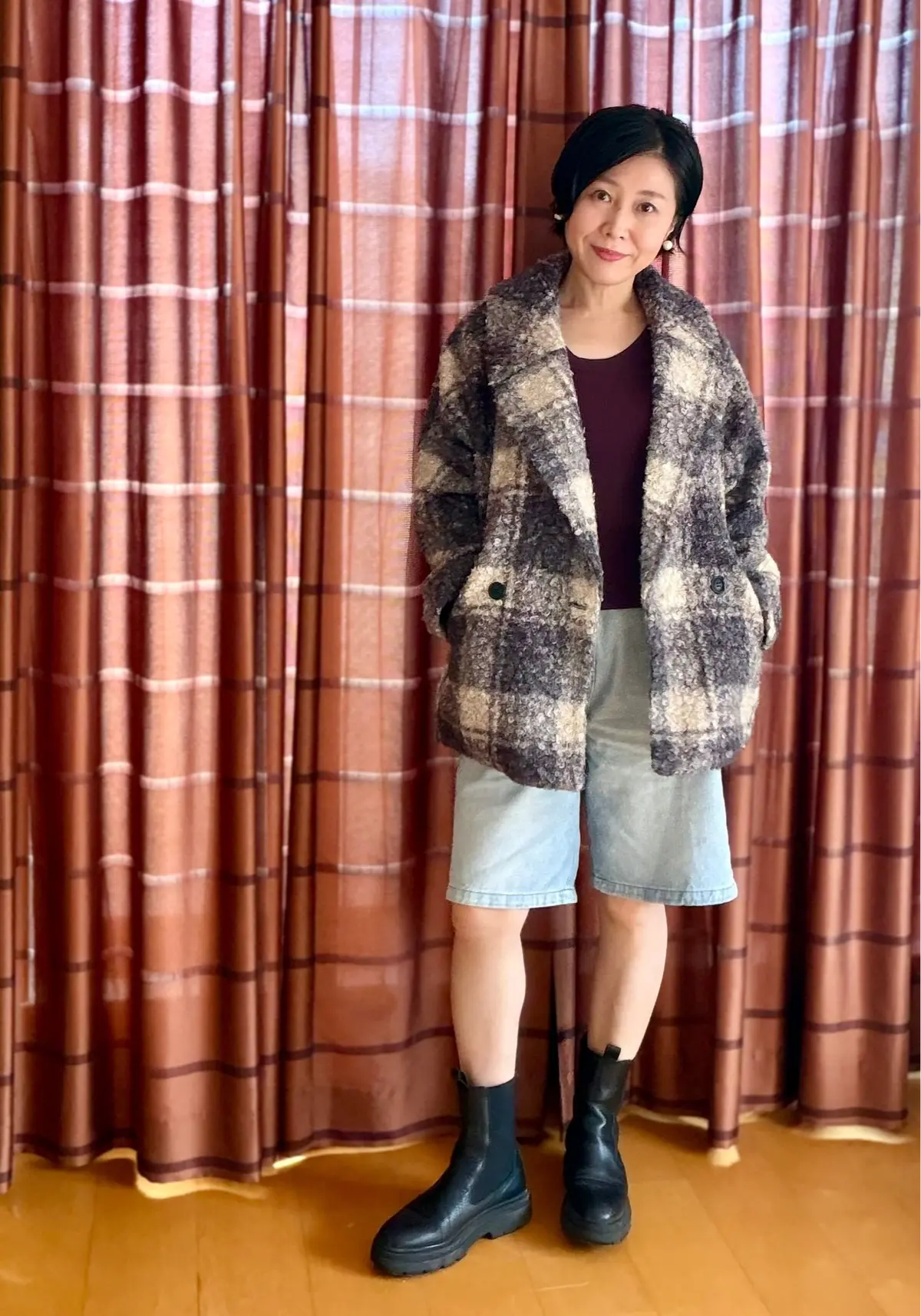 しまむらでコートを購入！2990円の田中里奈さんコラボが可愛い♡