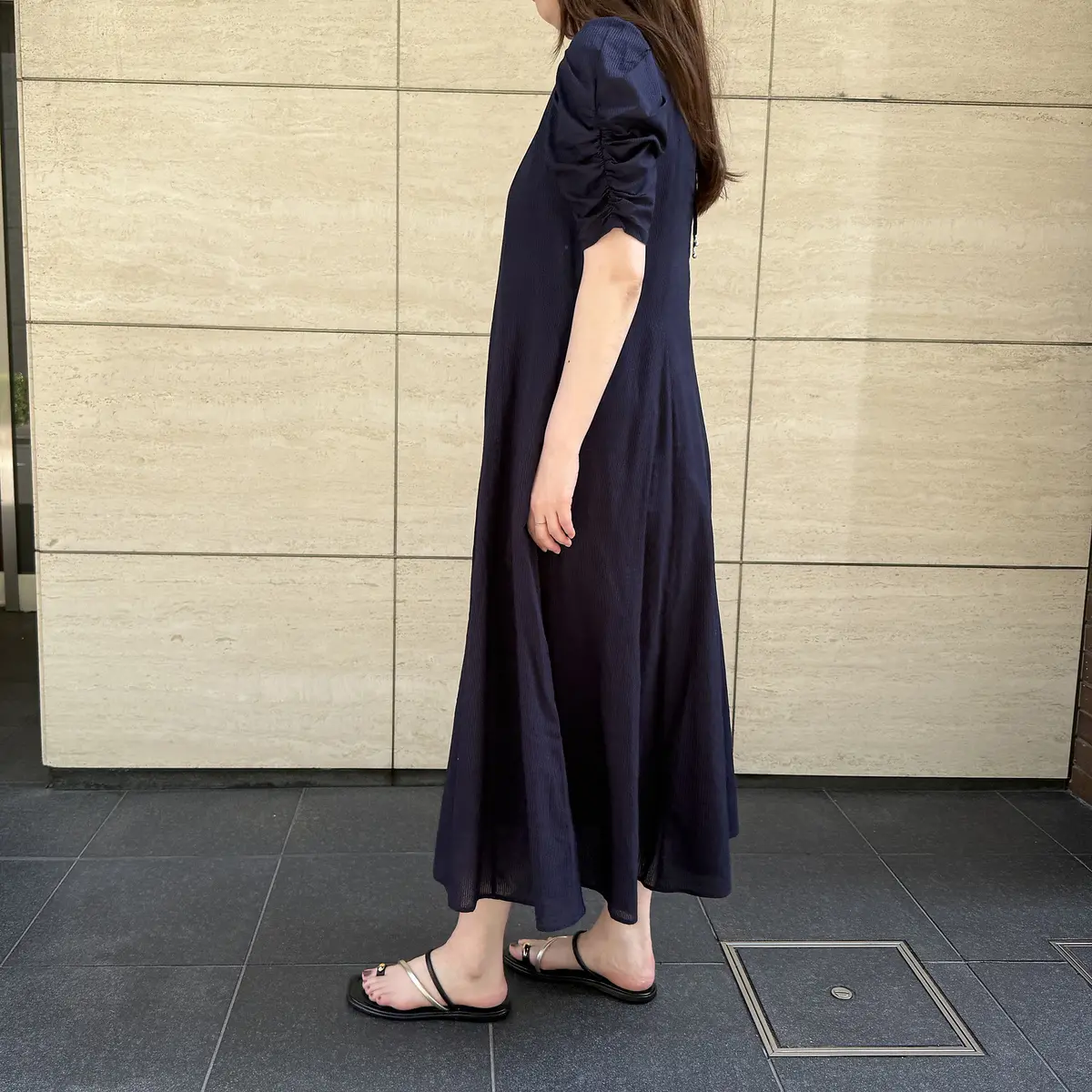 ne Quittez pas×eclat
シャドーストライプワンピース
￥26,400
170cmスタッフのサイド