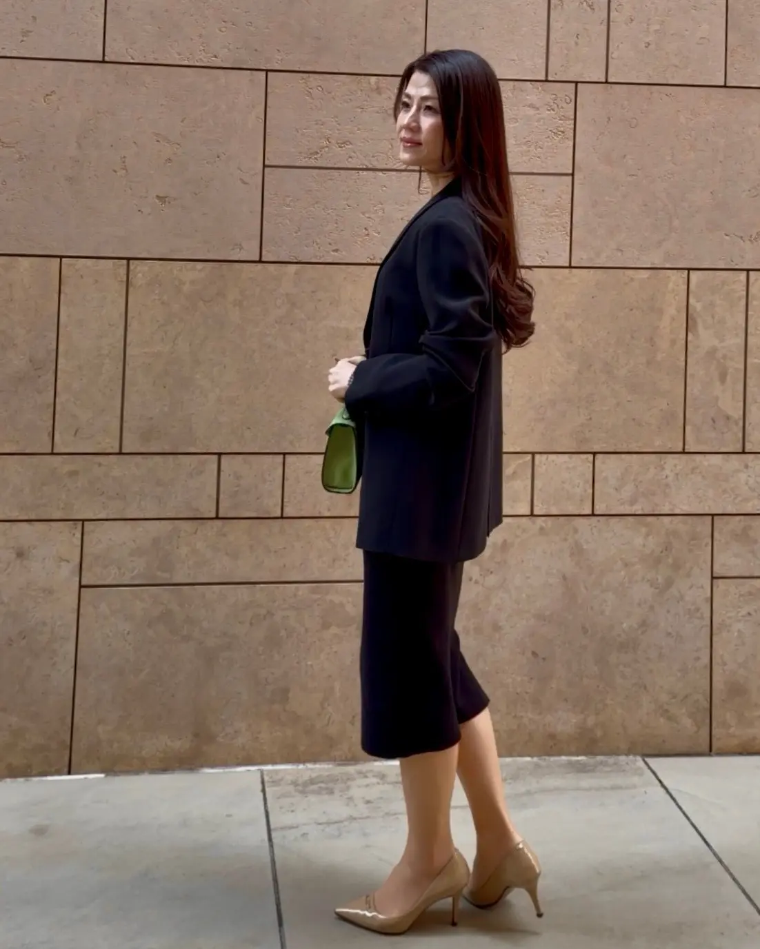 大学卒業式、母の装い。差し色【Valexの画像_2