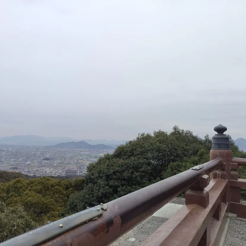 こんぴらさん御本宮からの眺め