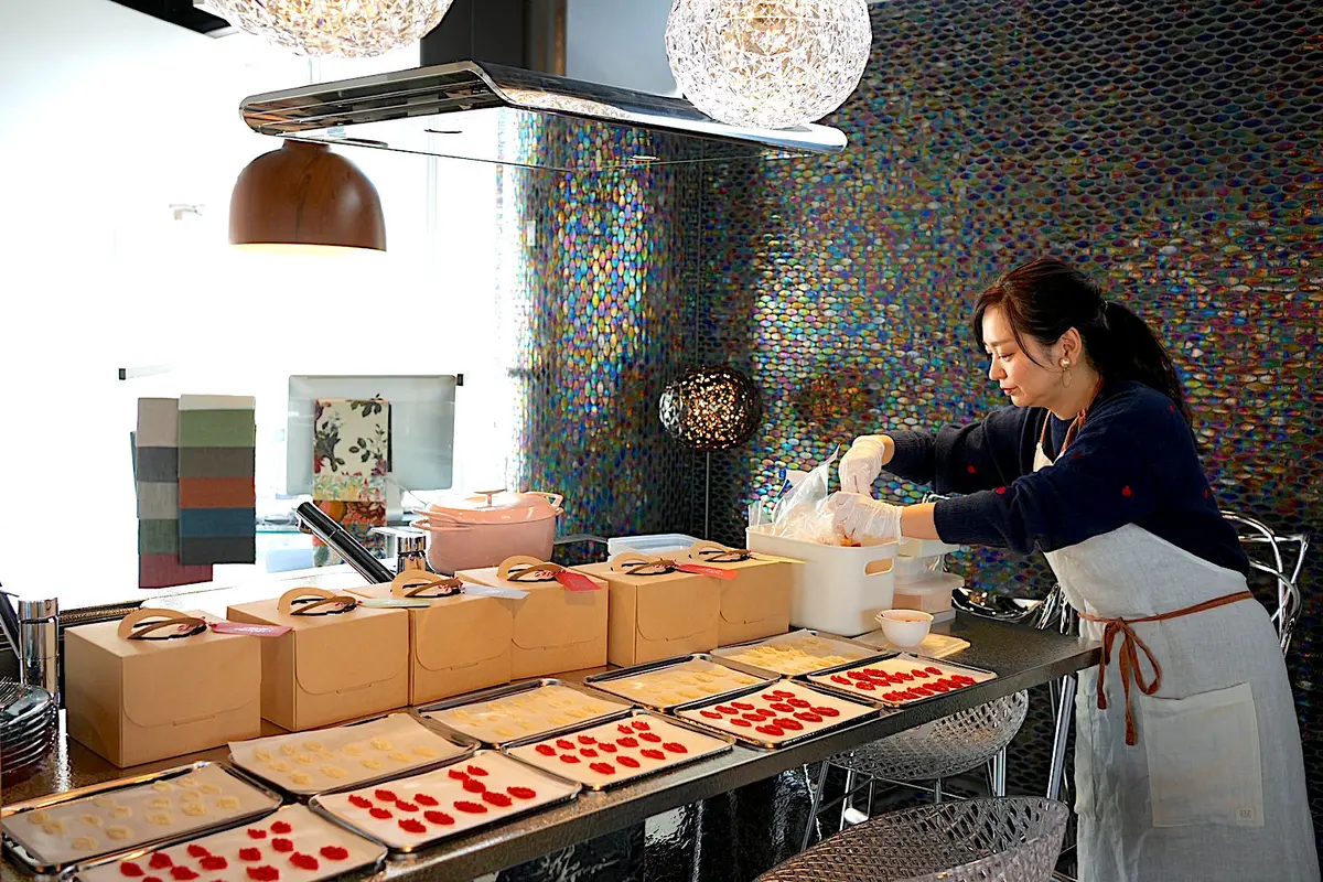 トーヨーキッチンスタイルで餡フラワーケーの画像_8