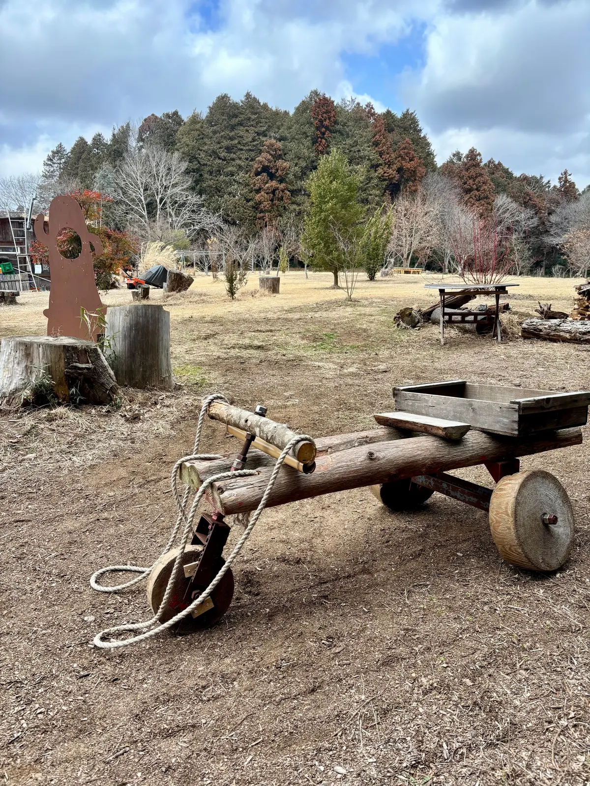 茨城県へお出かけ。自然に囲まれた納屋カフの画像_3