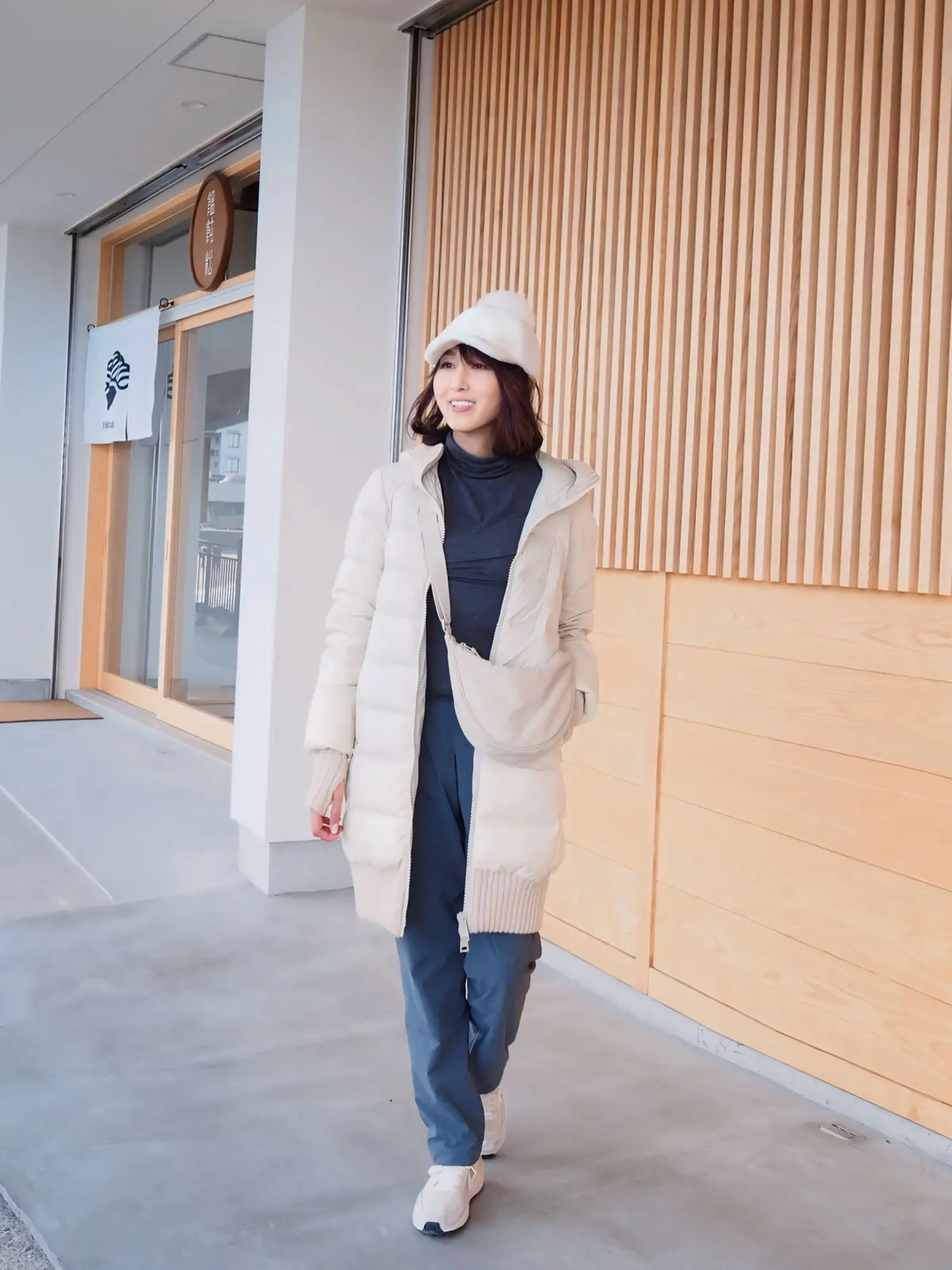 UNIQLO：Cのカシミヤブレンド/UNIQLOのウォームストレッチパンツ