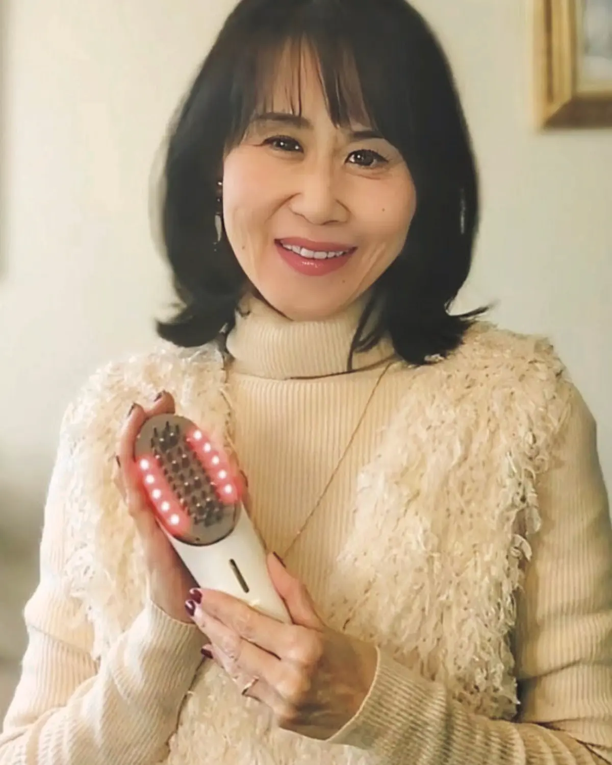 お風呂でヤーマンの「スカルプリフト」を。 髪が元気に、顔もすっきり（ Akikoさん ）