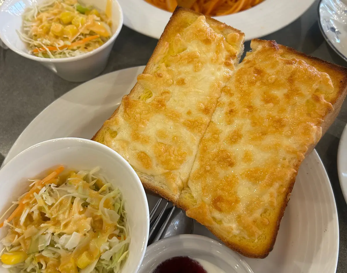 厚切りチーズトースト