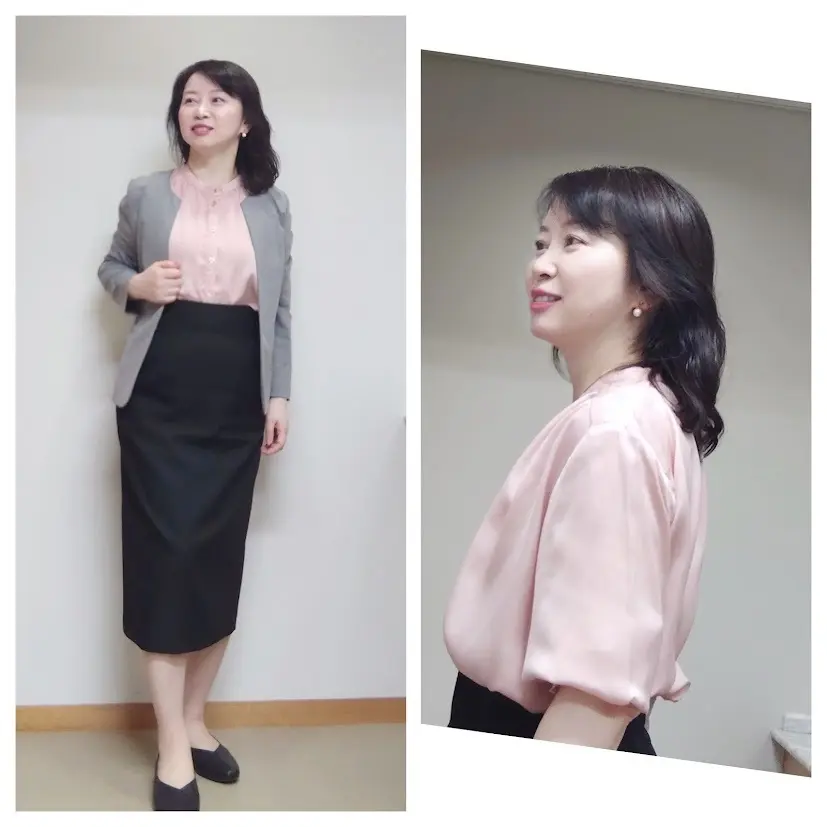 5月。アラフィフ秘書お仕事毎日服の画像_3