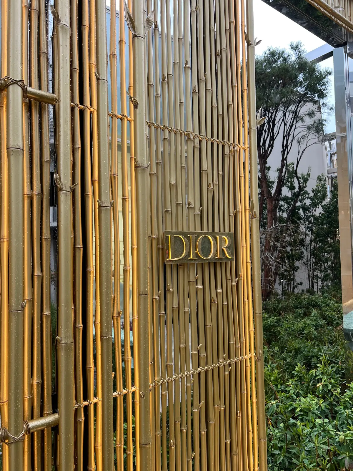 ディオール バンブー パビリオンへ…。カの画像_6