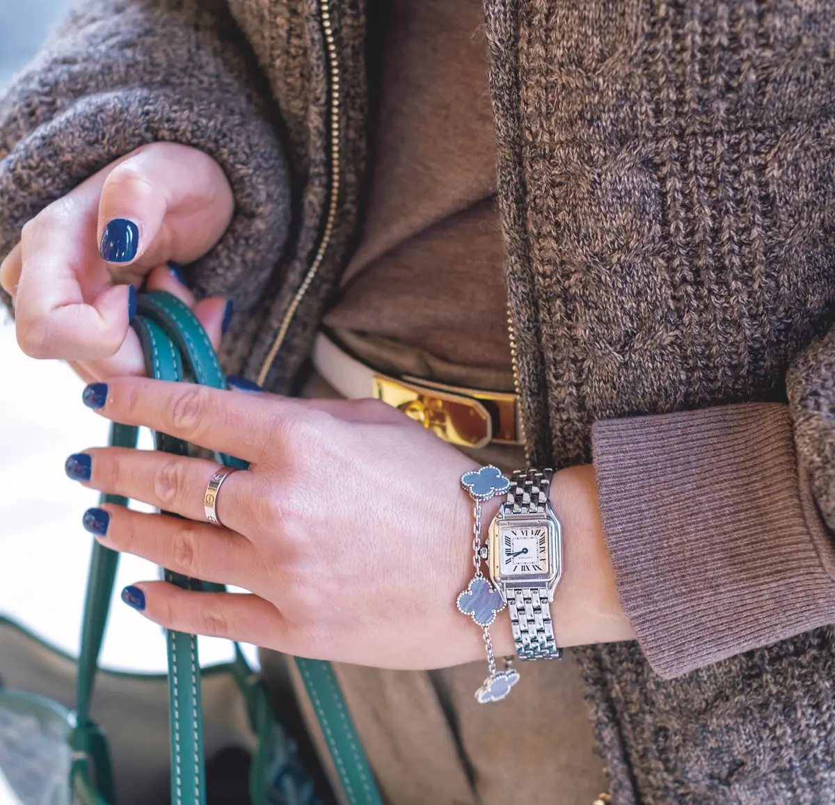 パリ＆ミラノマダムの「ジュエリーコーデ」【海外ファッションSNAP】クリスティーナ（ブロガー／ミラノ）