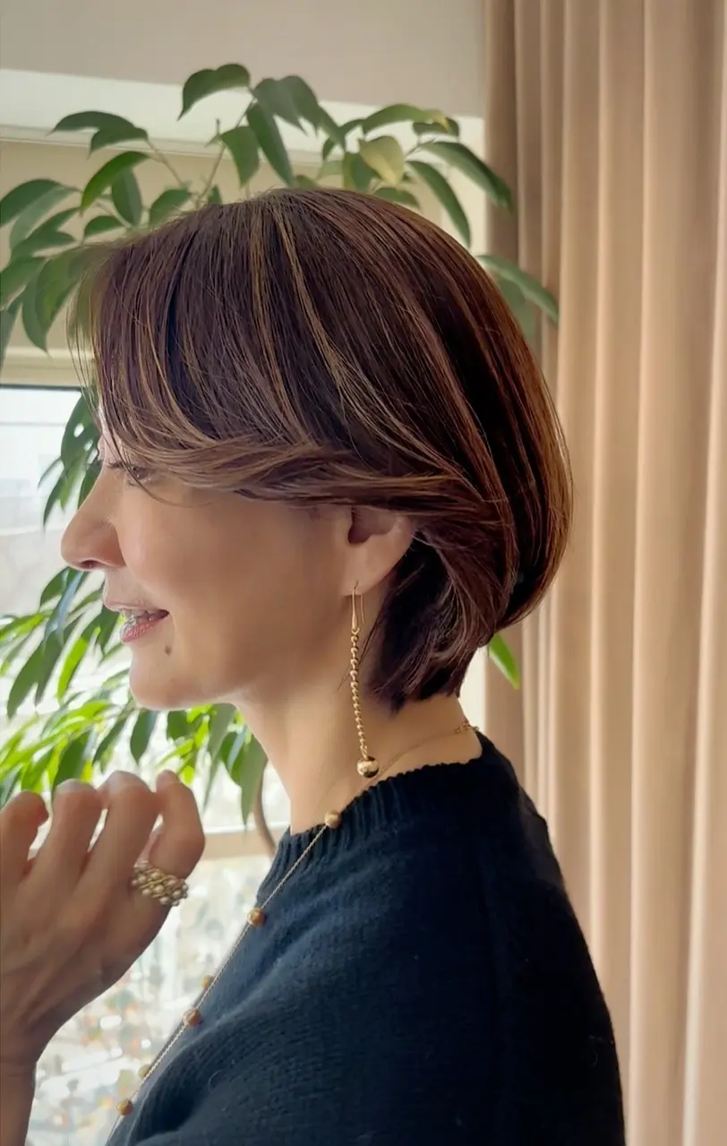 私の簡単ヘアスタイル、エフォートレスショの画像_4