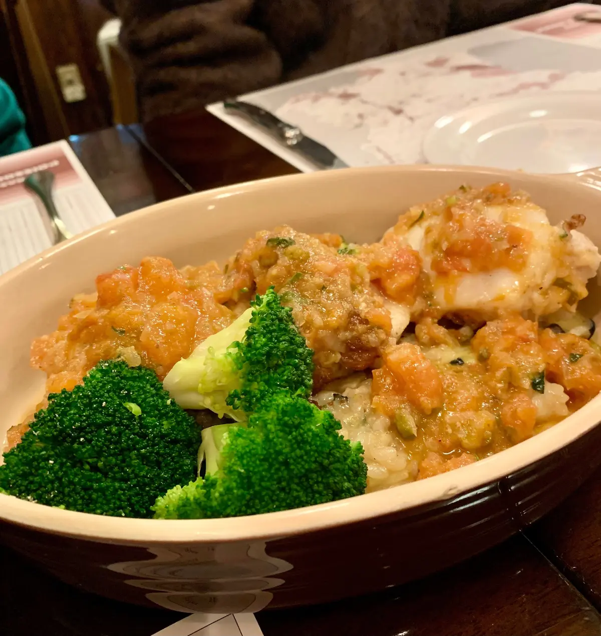 アンコウのリゾット