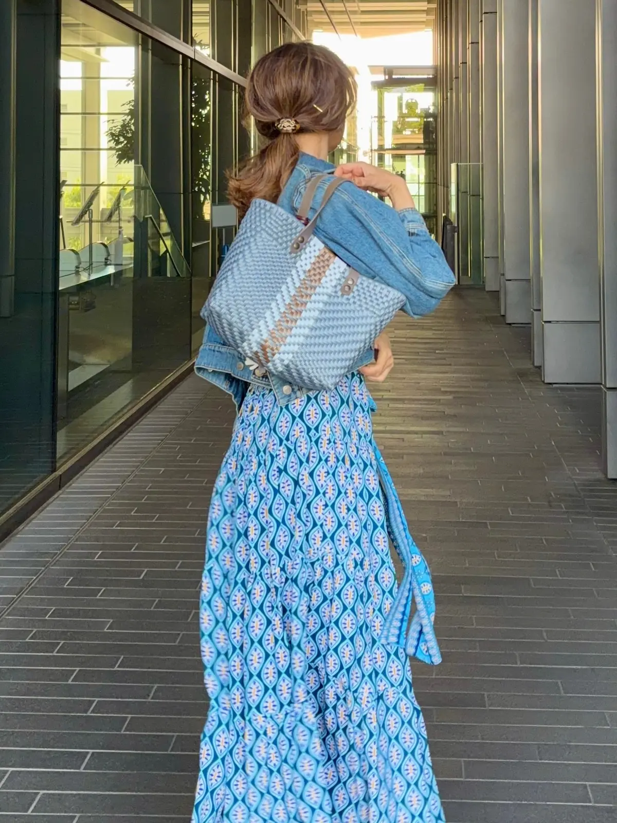 「デニムジャケットxカラーワンピース」大の画像_5