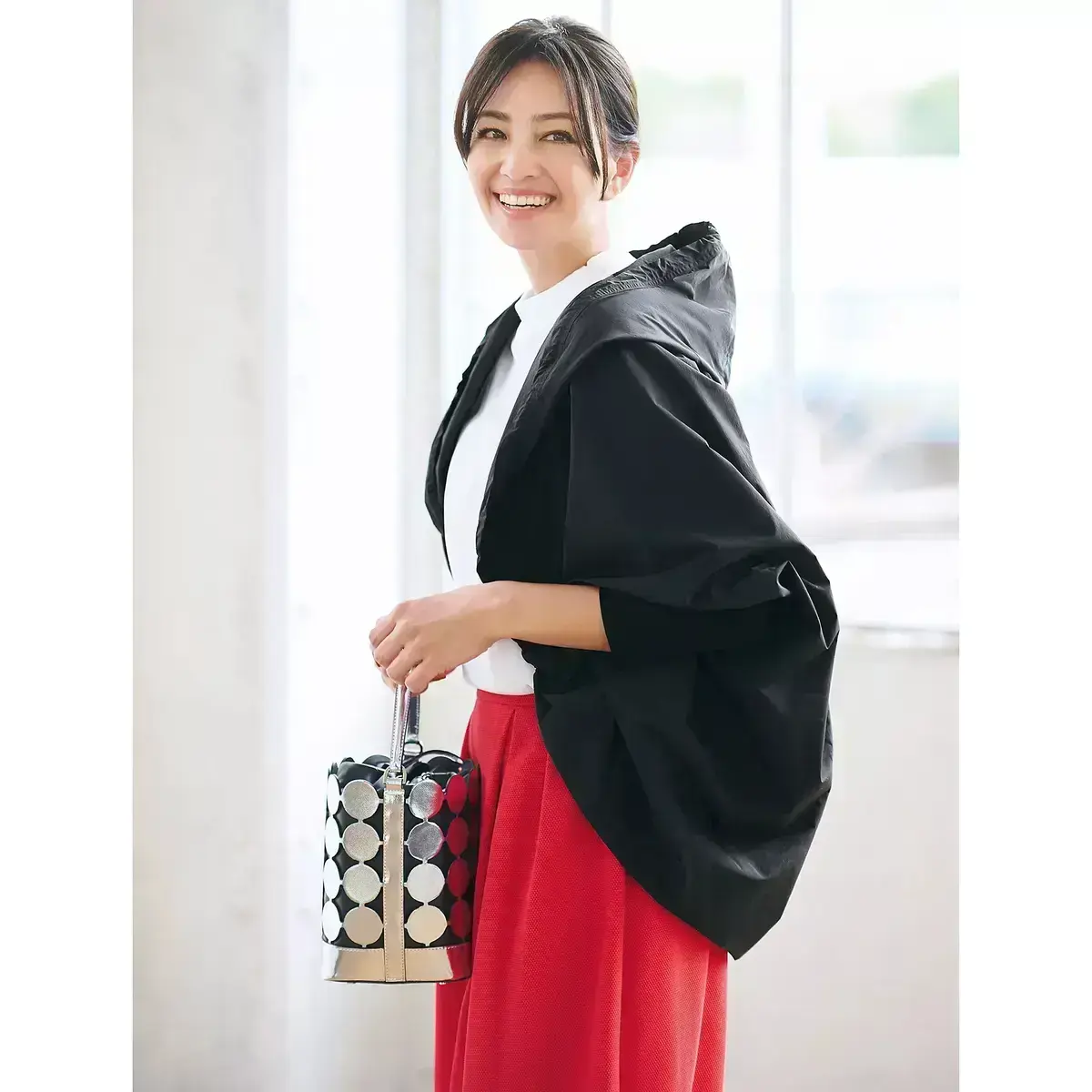 PLAIN PEOPLE×éclat 【別注】モモンガブルゾン　50代 3月 春ファッション