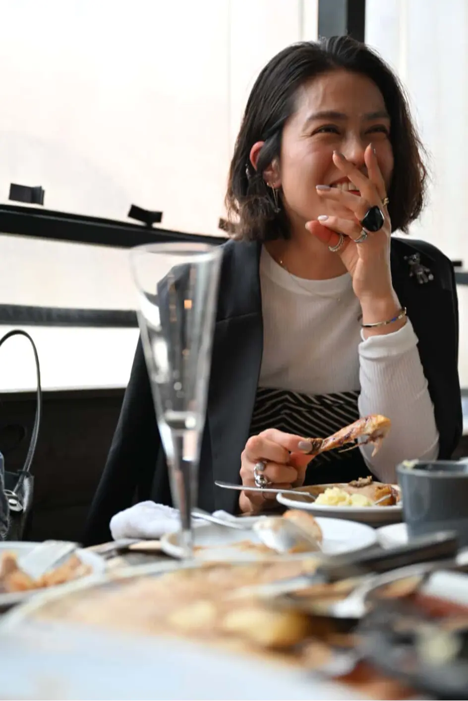 スカーフ　ビスチェ　ジャケット