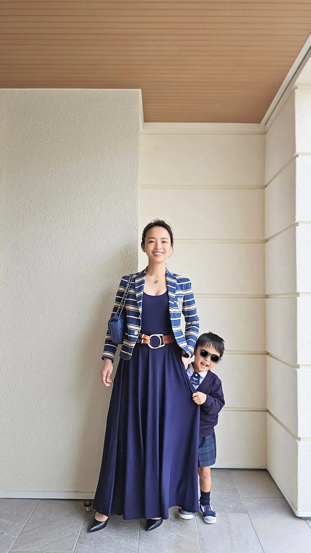 きちんと、でも軽やかに。入園式は親子リンの画像_7