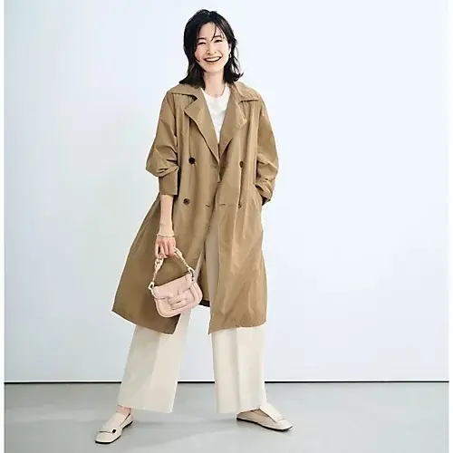 TICCA×eclat ナイロンテントトレンチコート