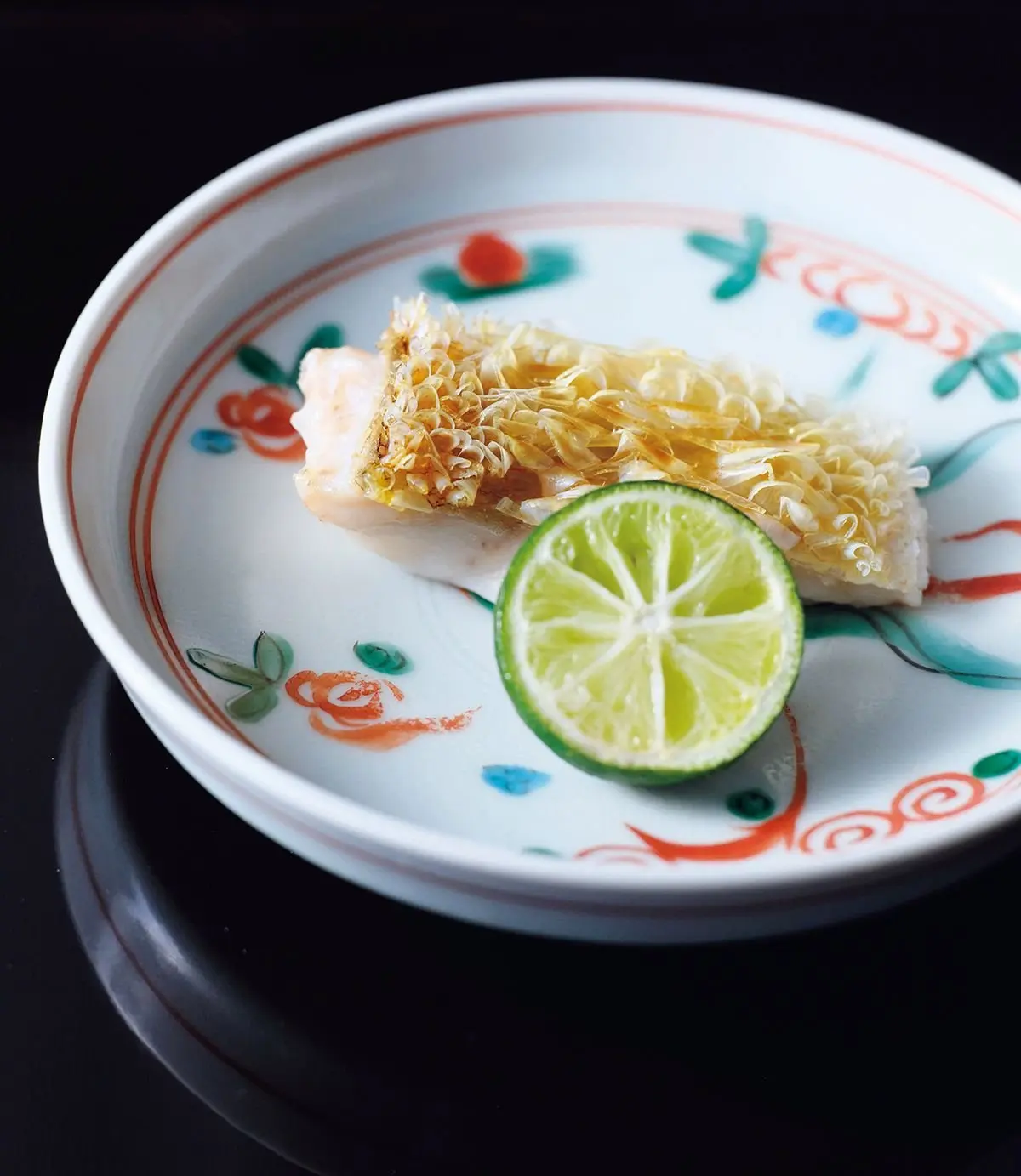 村上の夏に欠かせない食材、甘鯛のうろこ焼き