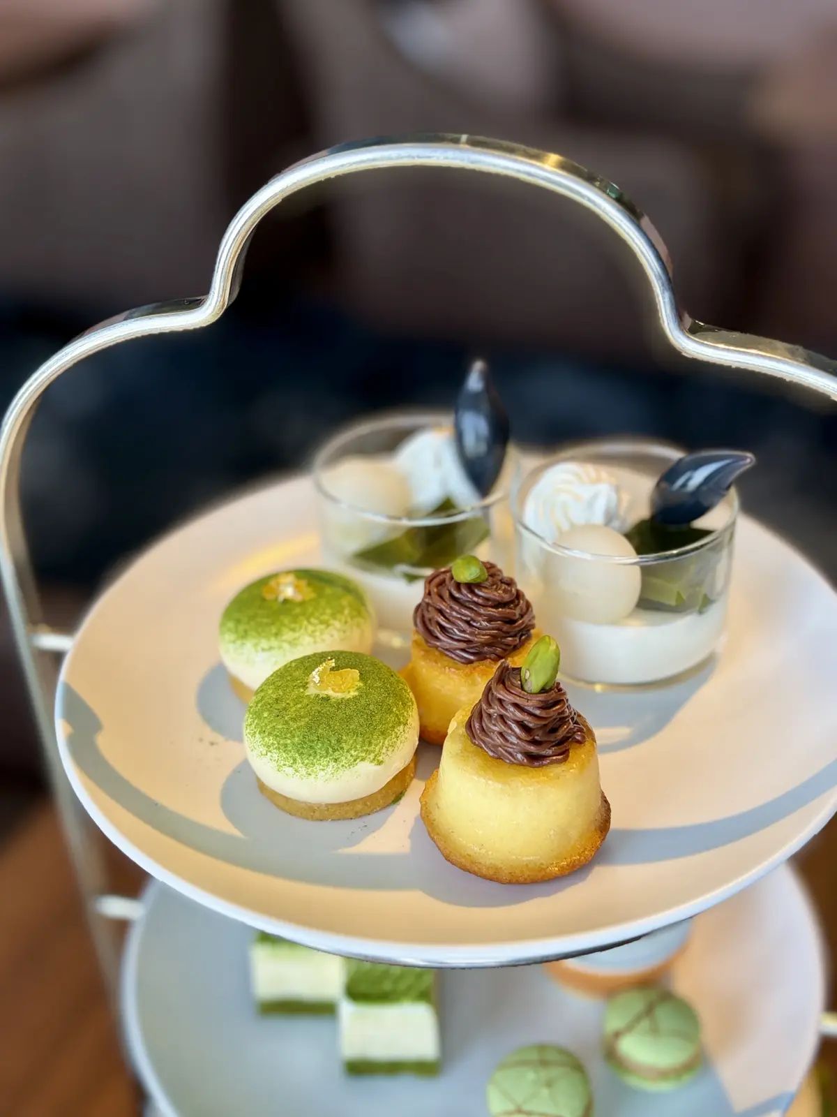 抹茶のアフタヌーンティー
