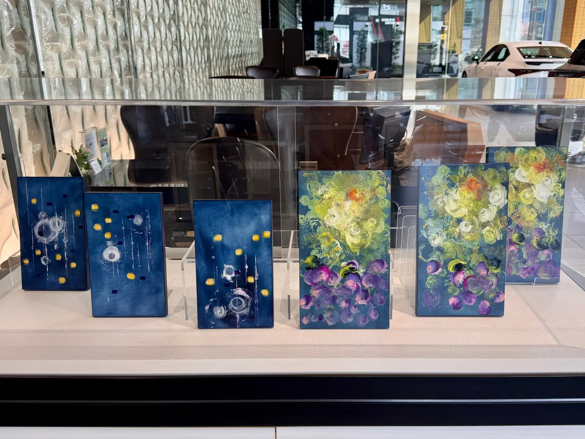 レクサスのワークショップで楽しむ伝統の藍の画像_13