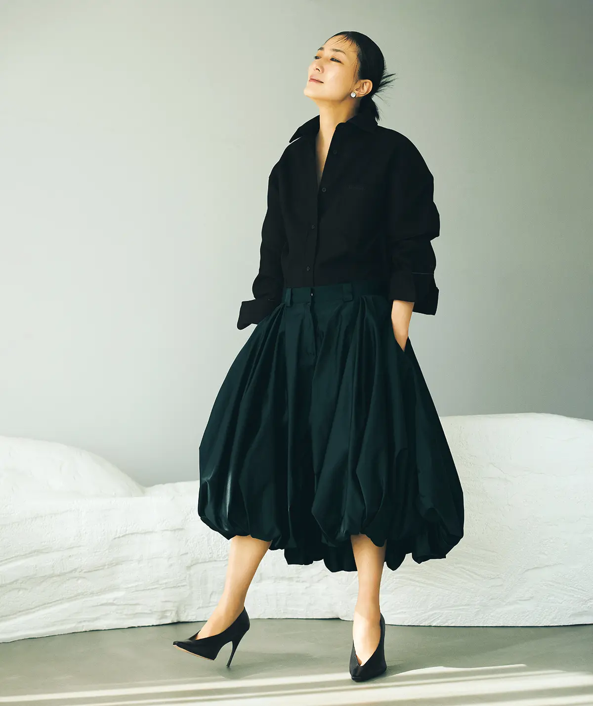 バレンシアガ　バルーンショーツ