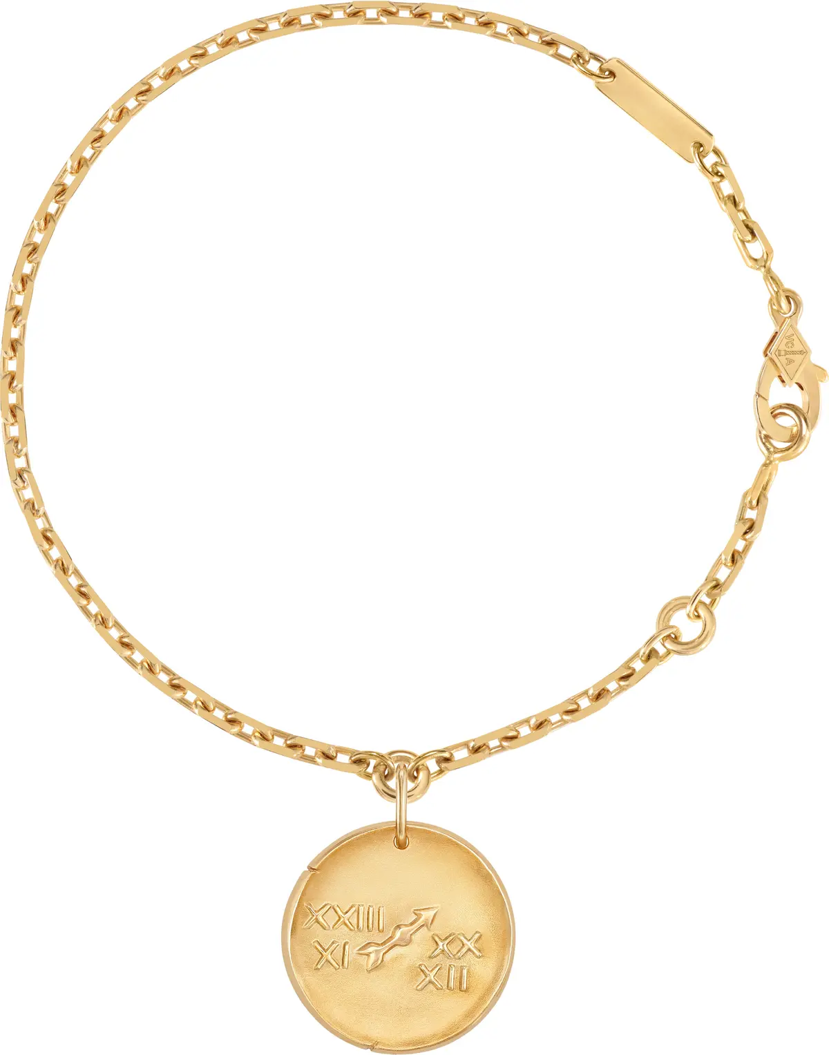 「ゾディアック ブレスレット(射手座)」（裏）