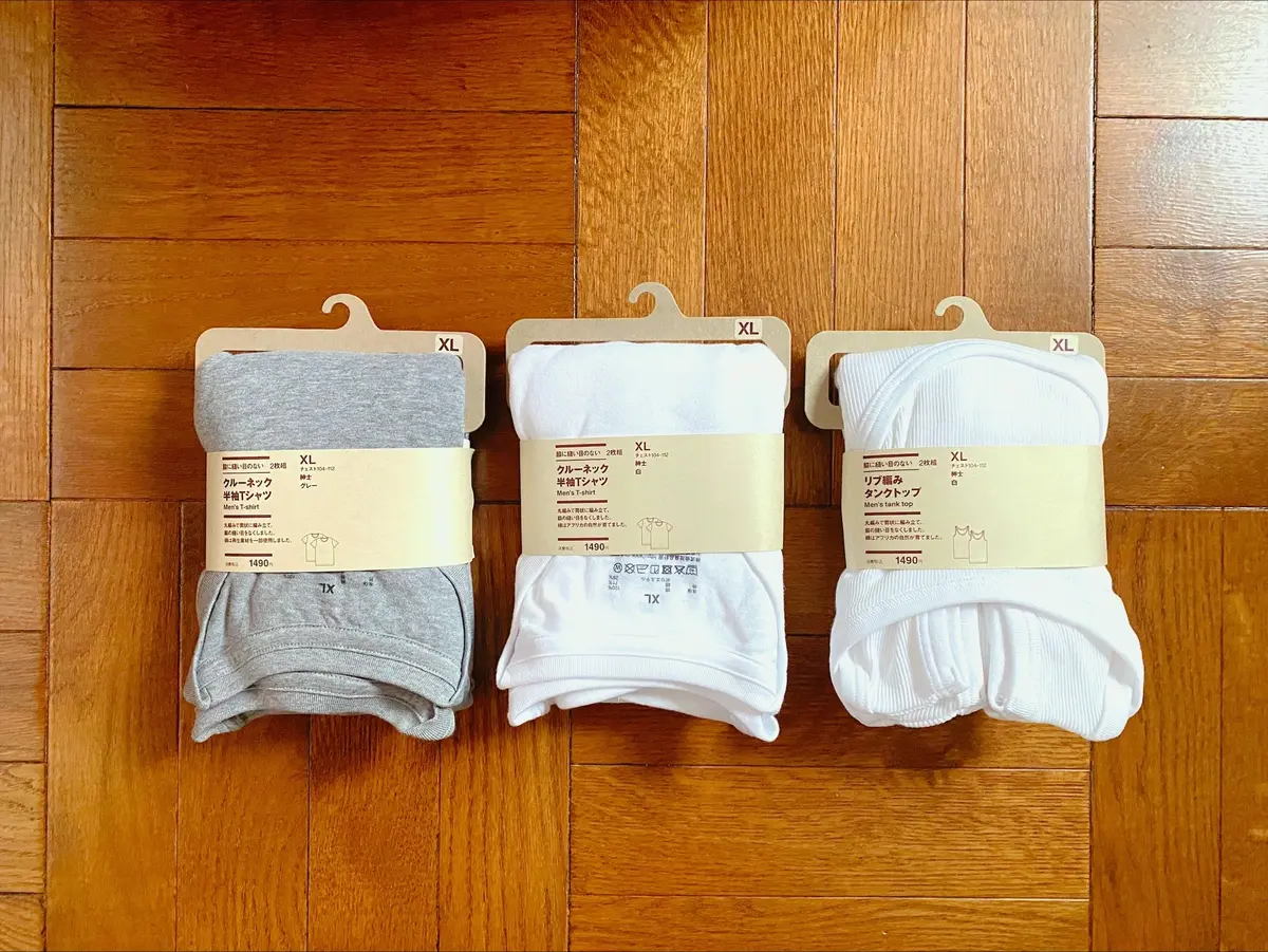 無印良品　Tシャツ　クルーネック半袖シャツ　エクラ編集部の偏愛名品図鑑