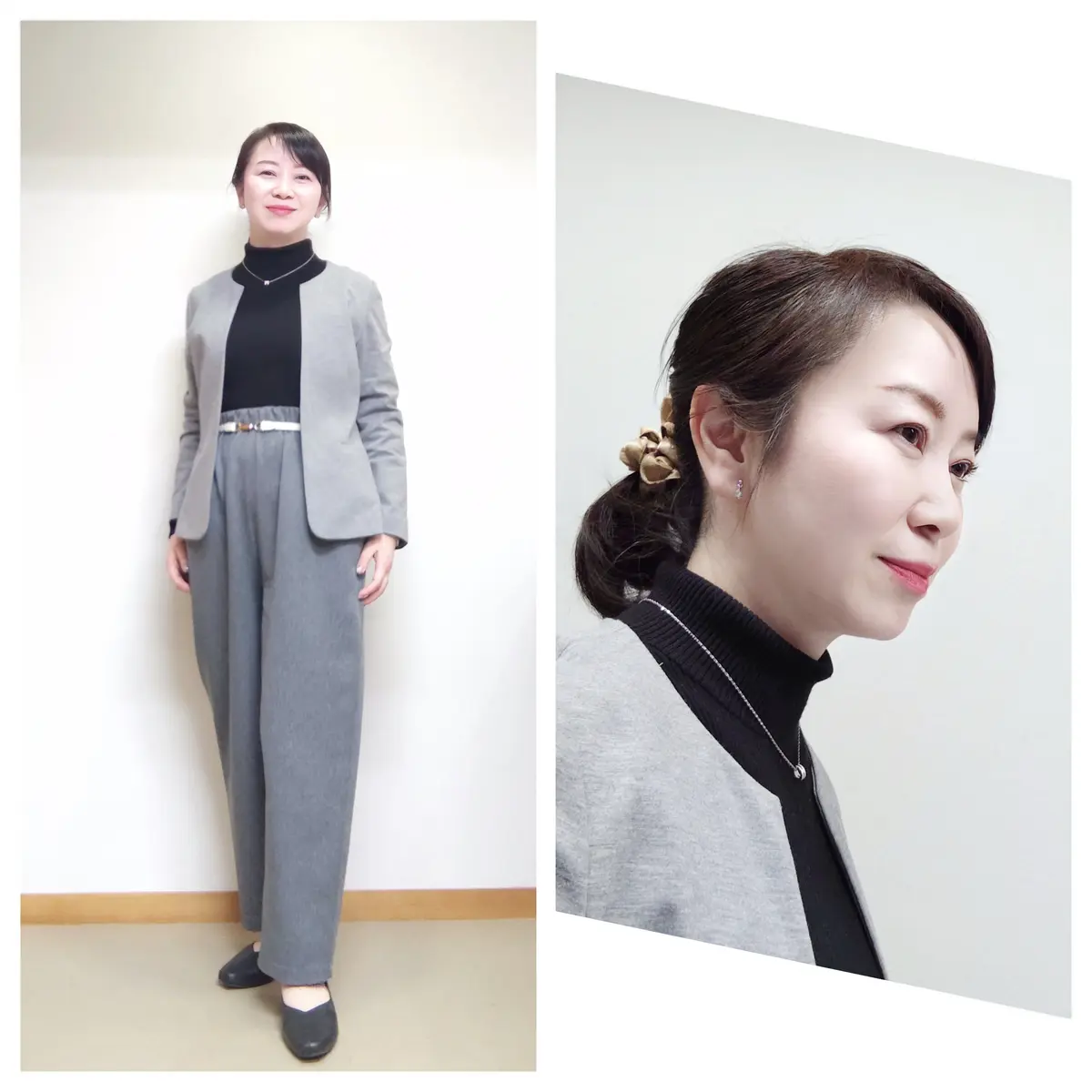 3月初旬。アラフィフ秘書お仕事毎日服の画像_4