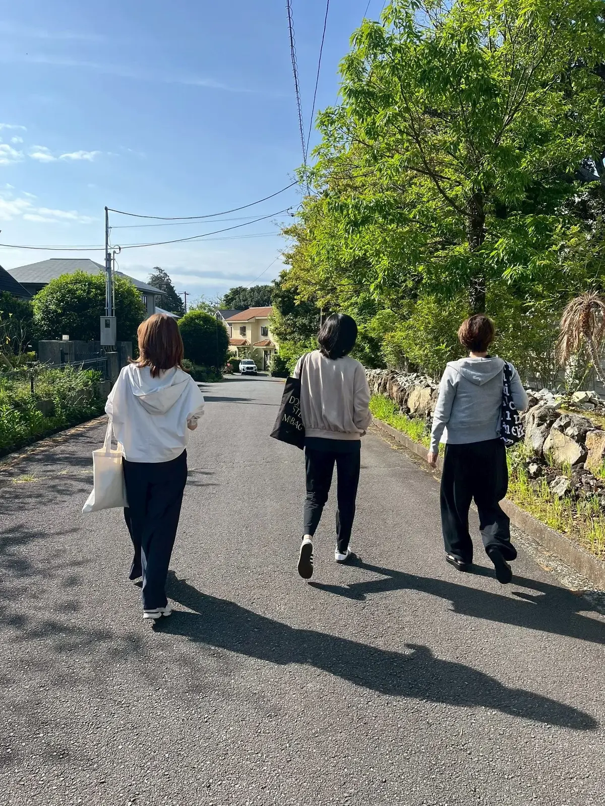 朝散歩