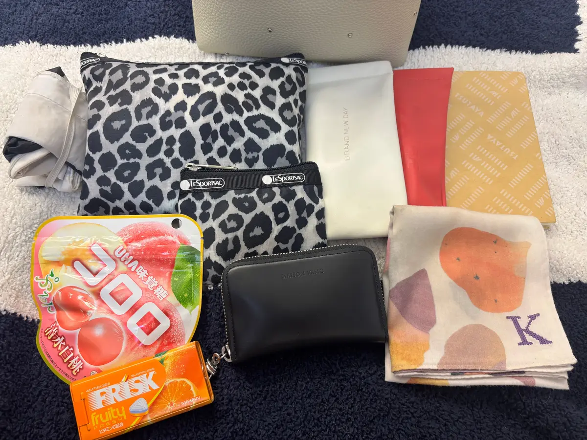 白いバックの中身と、小さなこだわりの画像_3