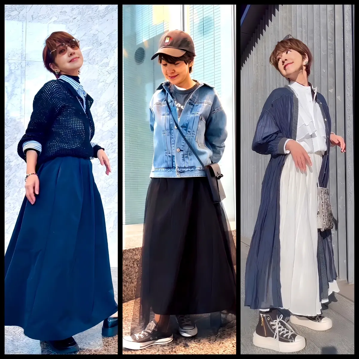 肌寒い春の日におすすめの大人レイヤードスの画像_1