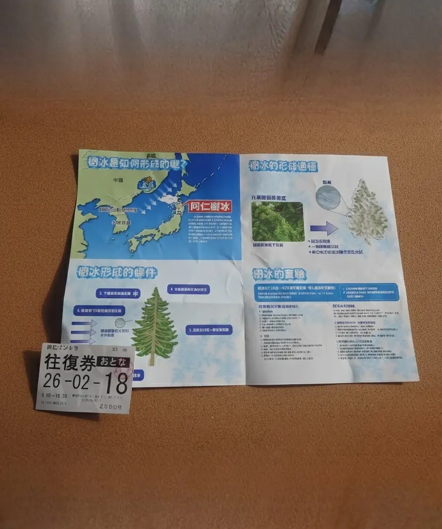 樹氷平のパンフレット①