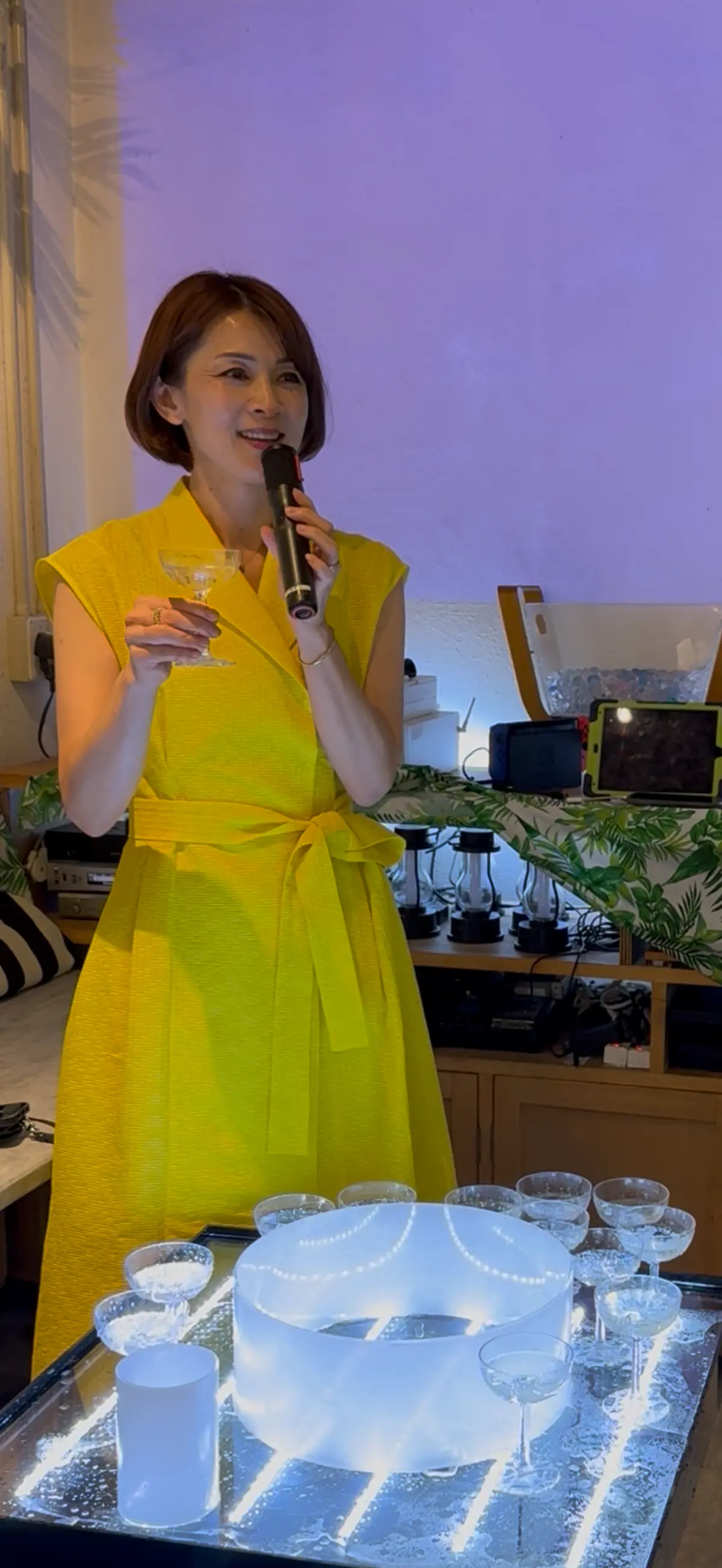 一目惚れのイエローワンピでとあるパーティの画像_1