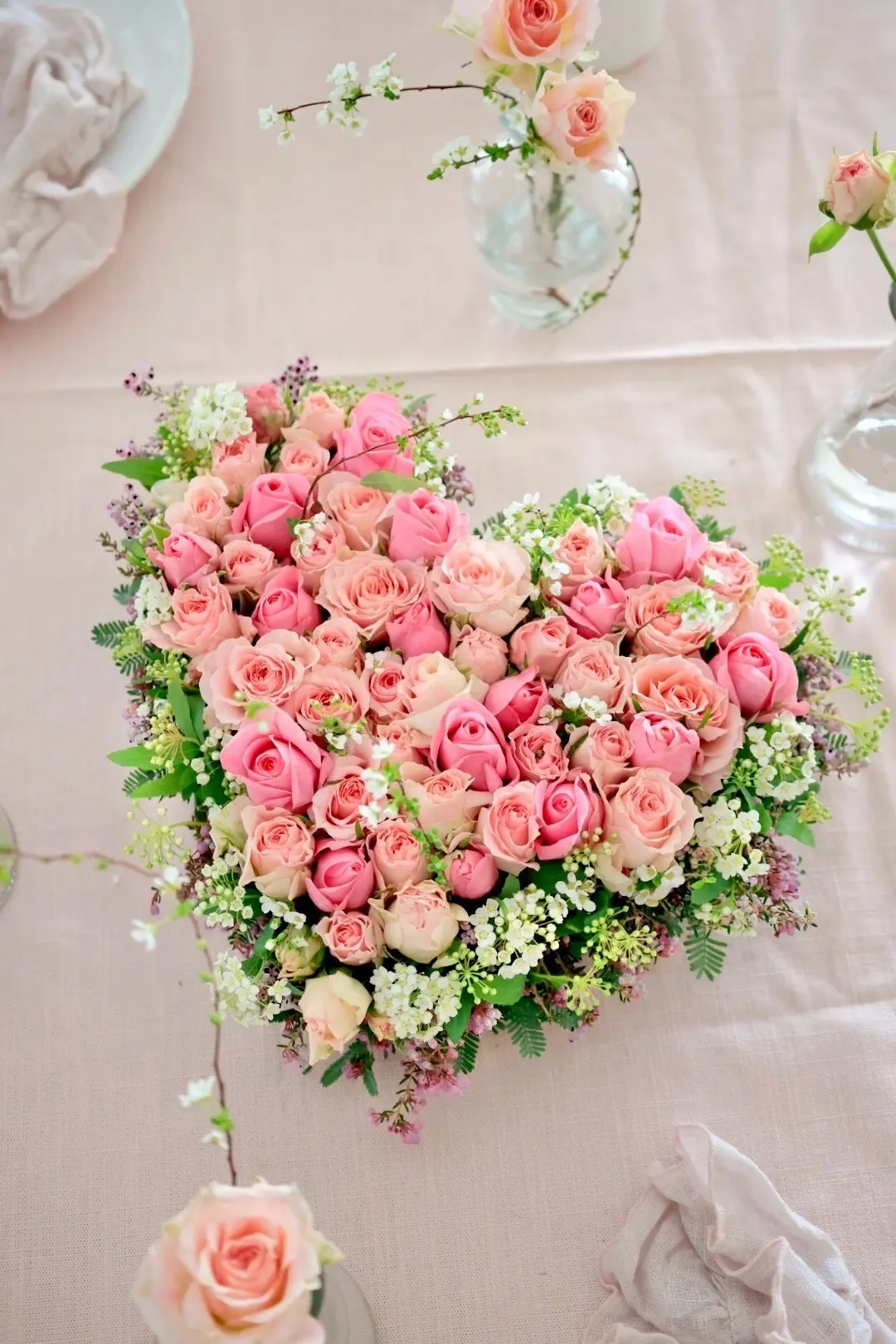 Flowerバレンタインのアレンジメント