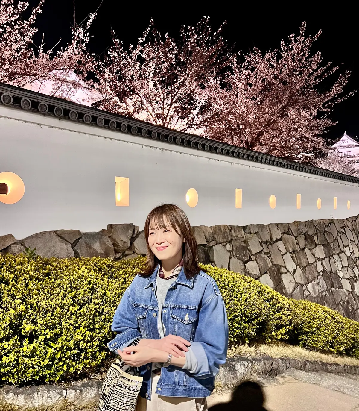 福山城の夜桜と絶品尾道ラーメンの画像_6