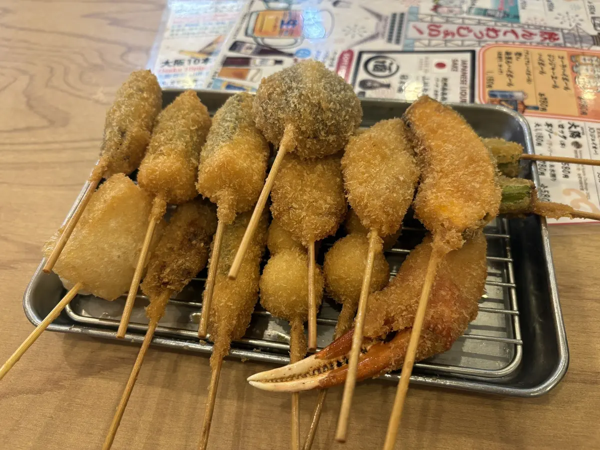 大阪　旅行　おみやげ　スイーツ 関西　大阪みやげ　アップリコ　Osaka Applico 大阪アップリコ　通天閣　串カツ　串カツいっとく　たこ焼き　ビリケン焼き　あっちち本舗　 大阪観光　プリングルズたこ焼き味