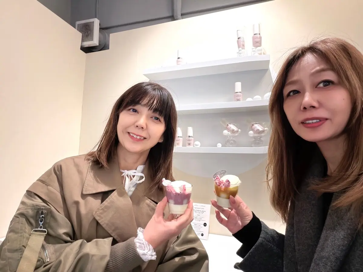 お友達と表参道へ♪マキアージュの期間限定の画像_6