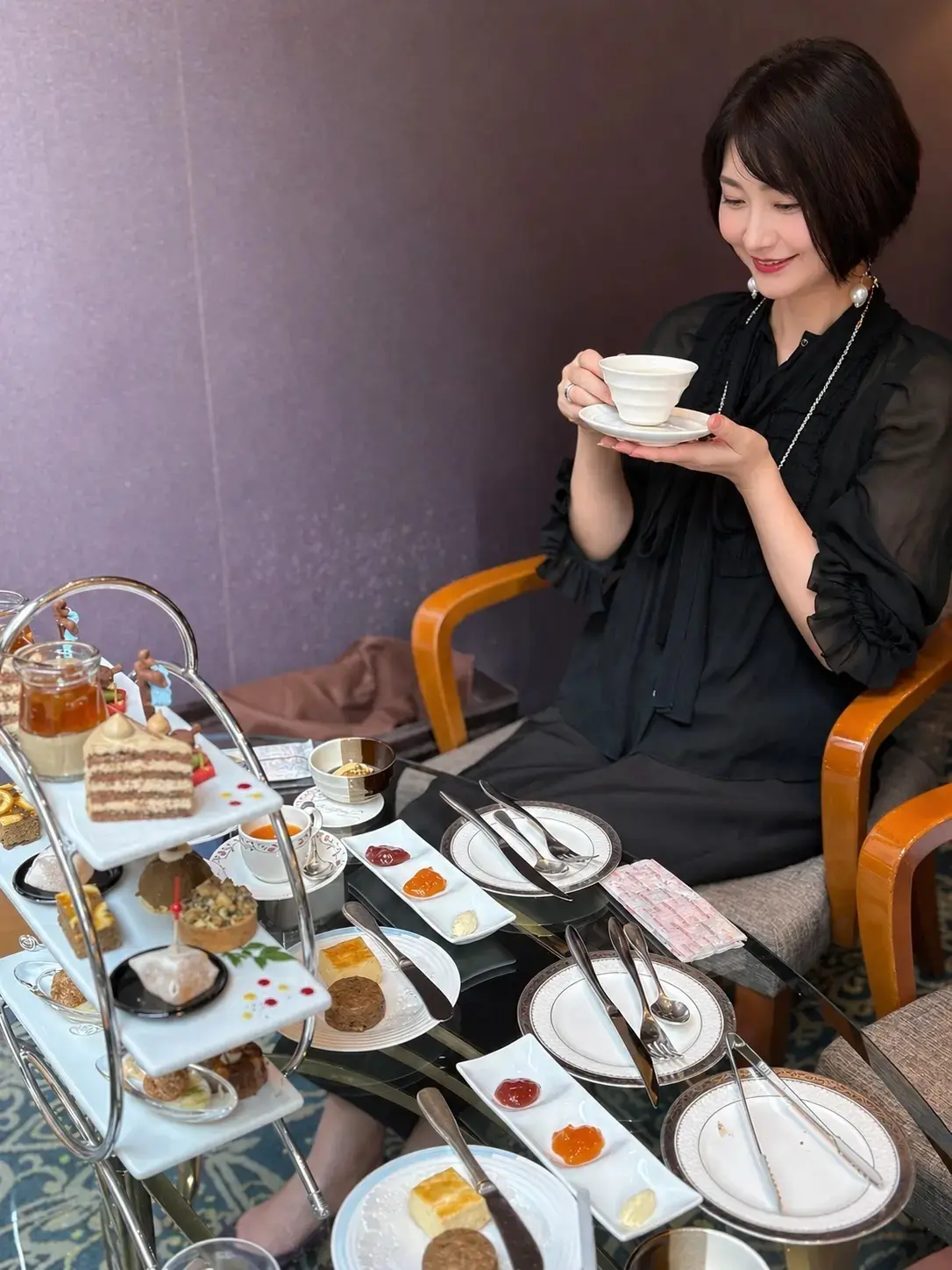 ロイヤルパークホテル ほうじ茶アフタヌーンティー
