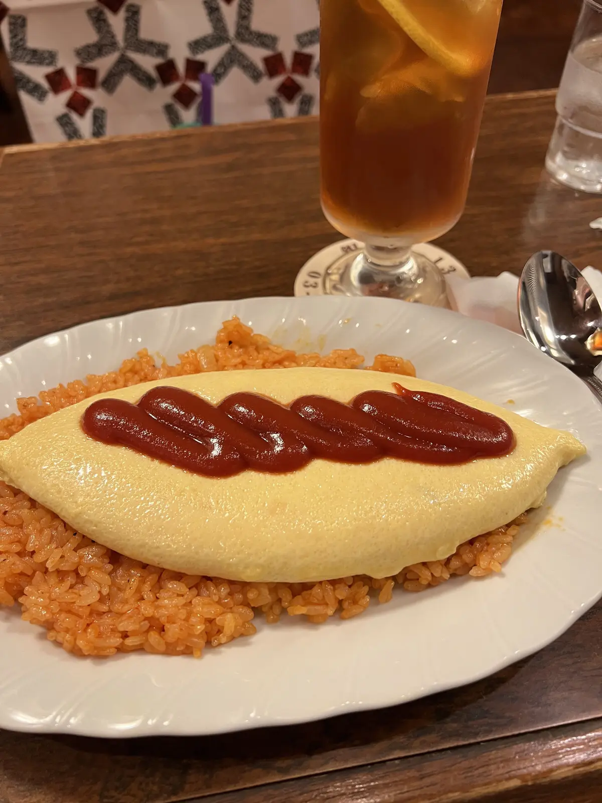 喫茶you のオムライスセット